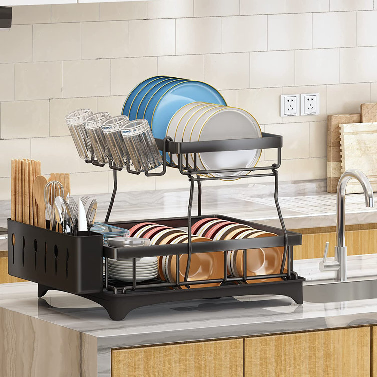 Wayfair 2 best sale tier dish rack